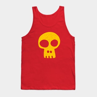 Yellow Skull Tank Top